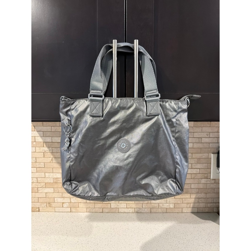 Kipling Metallic Handbag Stony‎